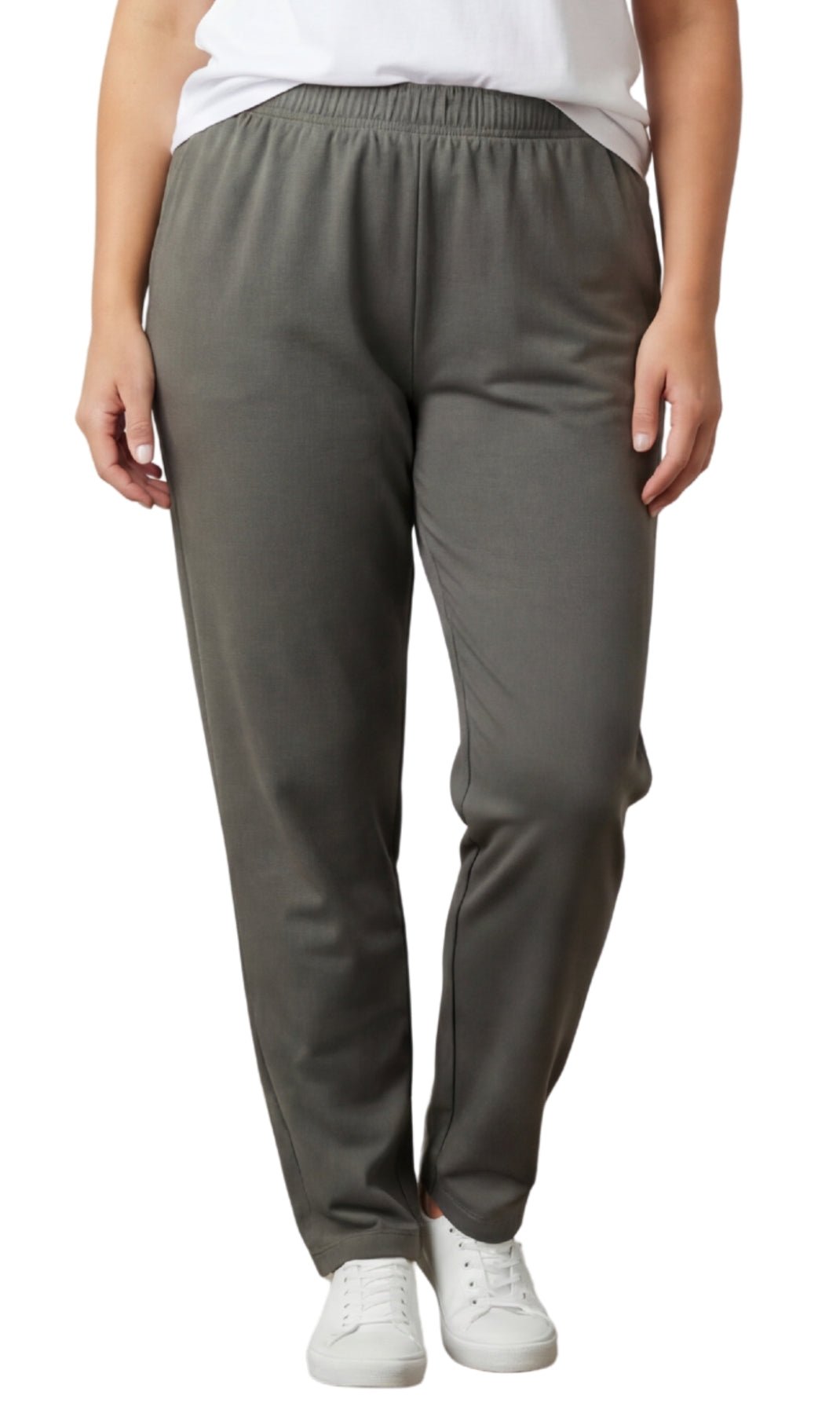 Women's Premium Cotton Stretch High-Waisted Black Leggings - Dressy Comfort in an Everyday Essential - Silverts 5