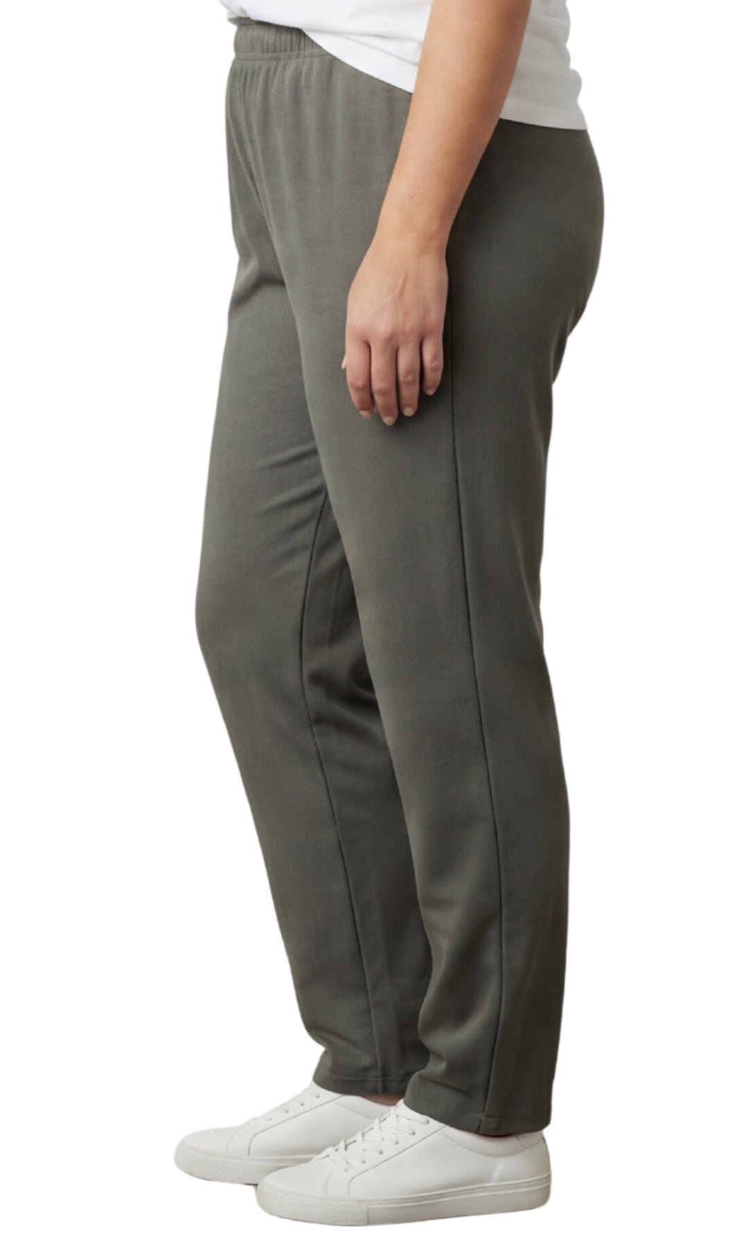 Women's Premium Cotton Stretch High-Waisted Black Leggings - Dressy Comfort in an Everyday Essential - Silverts 7