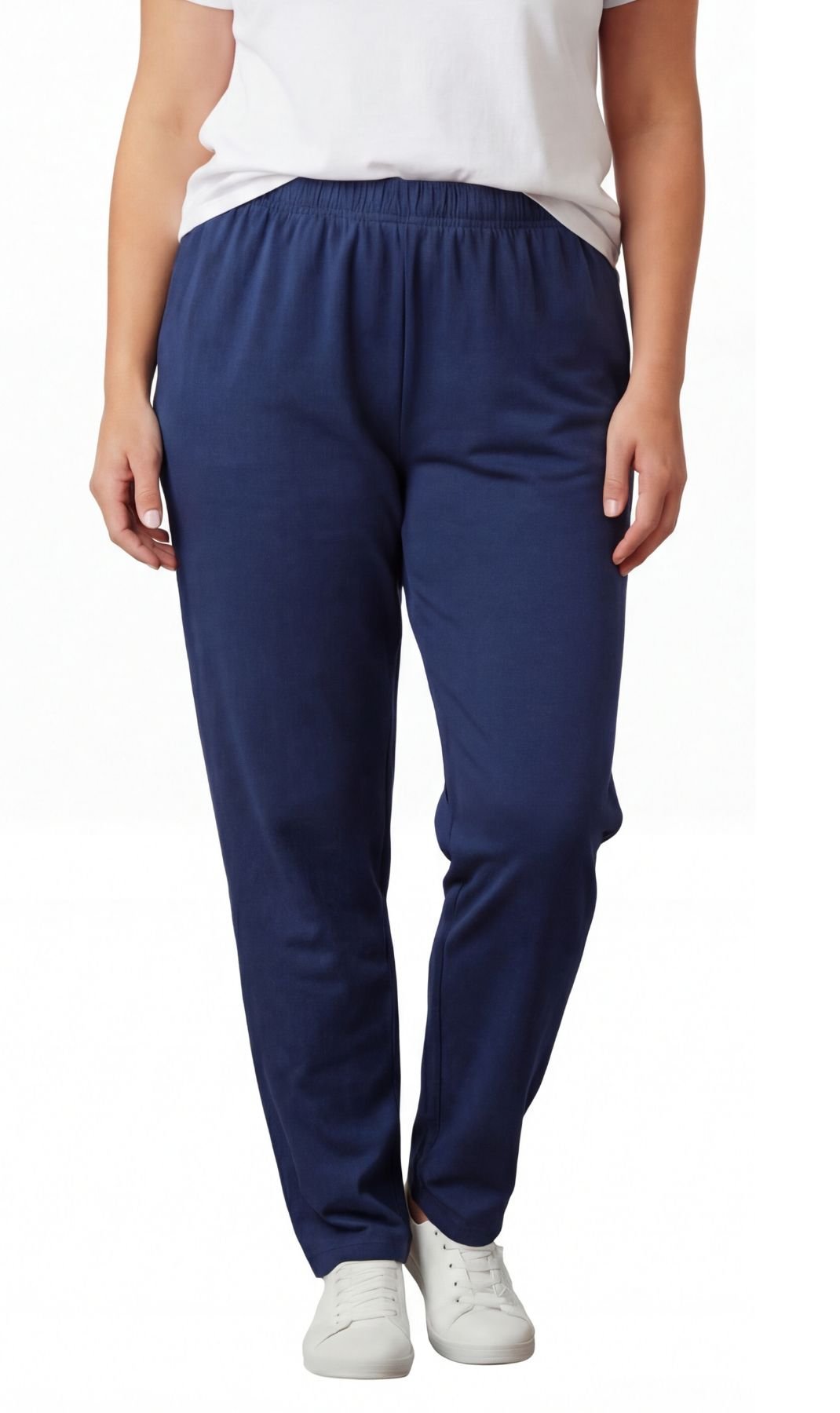 Women's Premium Cotton Stretch High-Waisted Black Leggings - Dressy Comfort in an Everyday Essential - Silverts 13