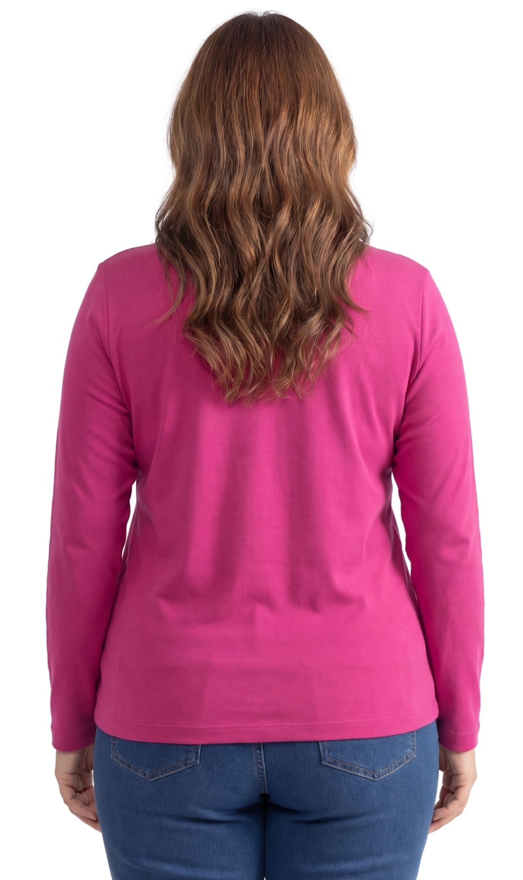 Women's Relaxed fit Long Sleeved Turtleneck Top - Silverts 6