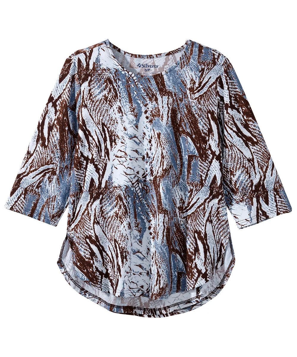 Women's Open Back High-Low Top - Silverts 21