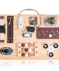 Wooden Fidget Busy Board for Adults with Altzheimer's, Dementia-friendly games - Silverts 1