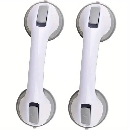 2-Pack: Shower Handle Grab Bars For Bathtubs And Showers - Silverts 1