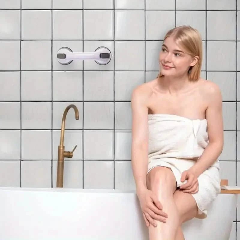 2-Pack: Shower Handle Grab Bars For Bathtubs And Showers - Silverts 8