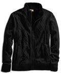 Mens Sherpa Fleece Lined Zip Front Sweater Jacket - Silverts 15