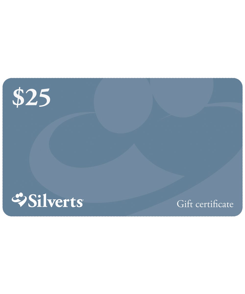 $25 Gift Card Certificates - Silverts 1