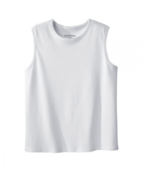 3 Pack - Men's Adaptive Sleeveless Undershirt - Clearance - Silverts 7