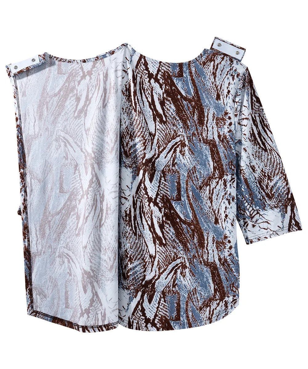 Women's Open Back High-Low Top - Silverts 23