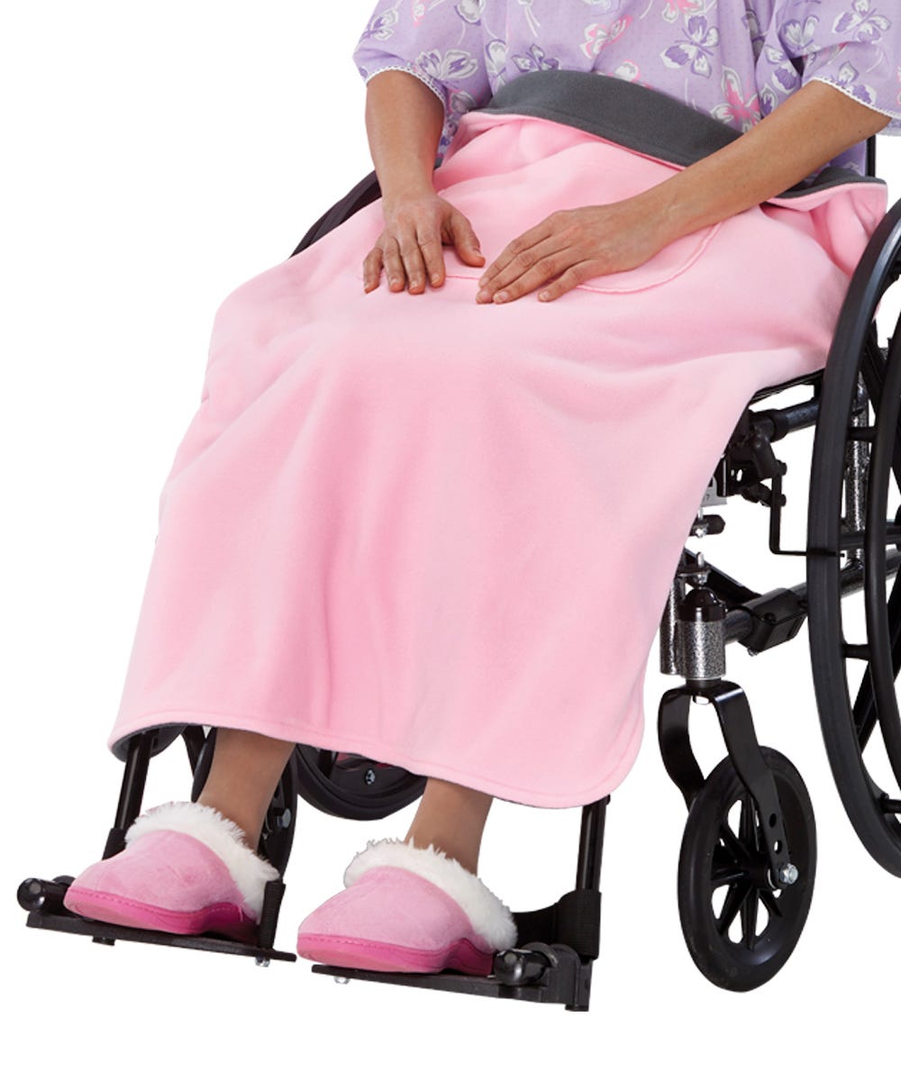 Women's & Men's Stay On Wheelchair Blanket - Silverts 12