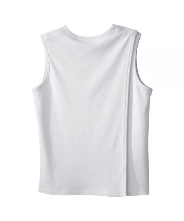 3 Pack - Men's Adaptive Sleeveless Undershirt - Silverts 12