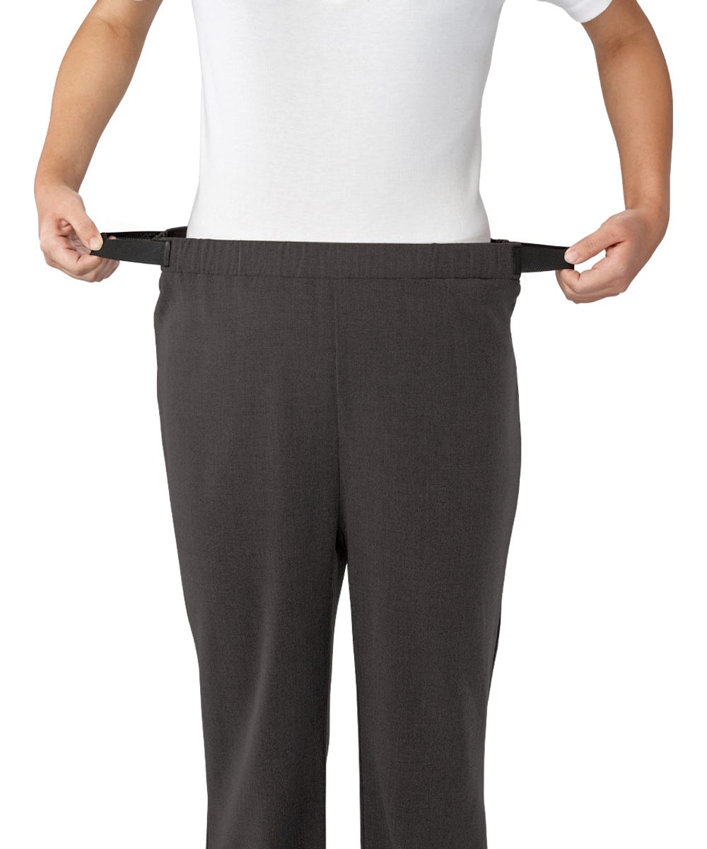 Women's Classic Easy Grip Pull On Pants - Silverts 3