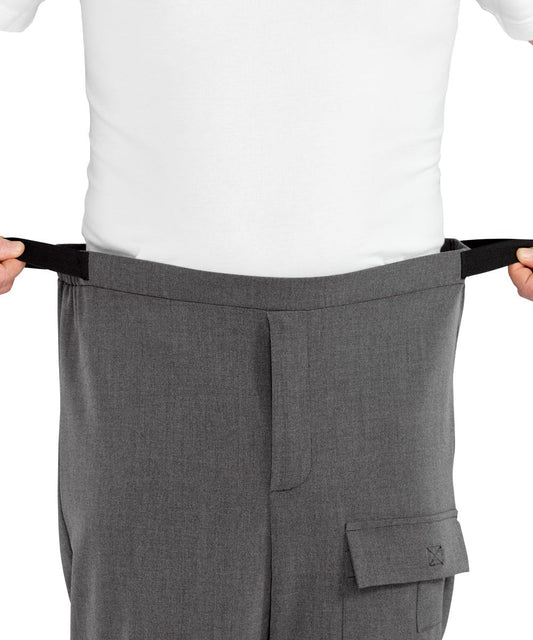 Men's Easy Grip Pull On Cargo Pants - Clearance - Silverts 2