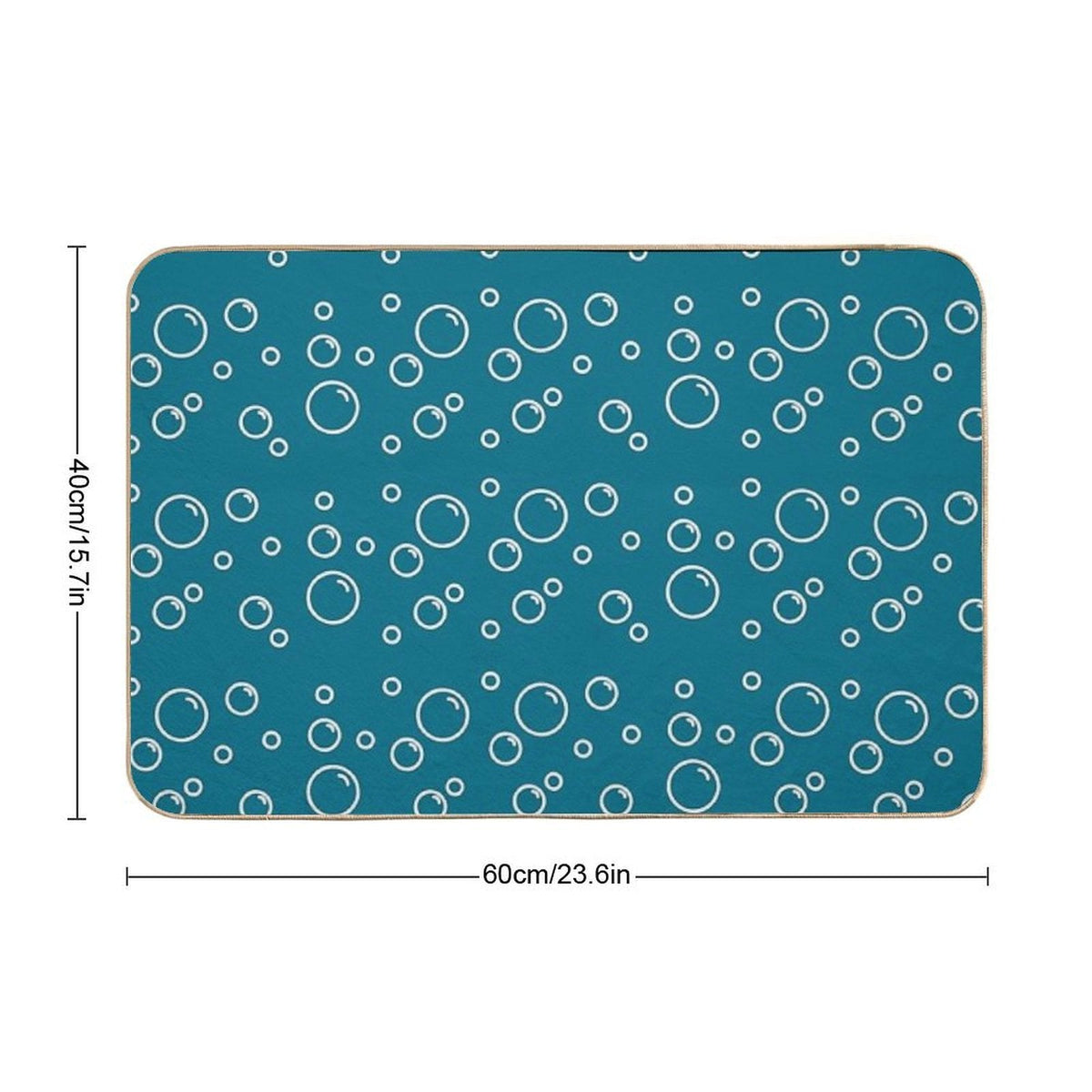 Bubble World Non-Slip Bath Mat - Silverts 3