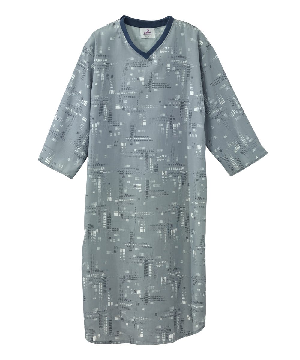 Poly-Cotton Hospital Gowns for Men - Clearance - Silverts 9