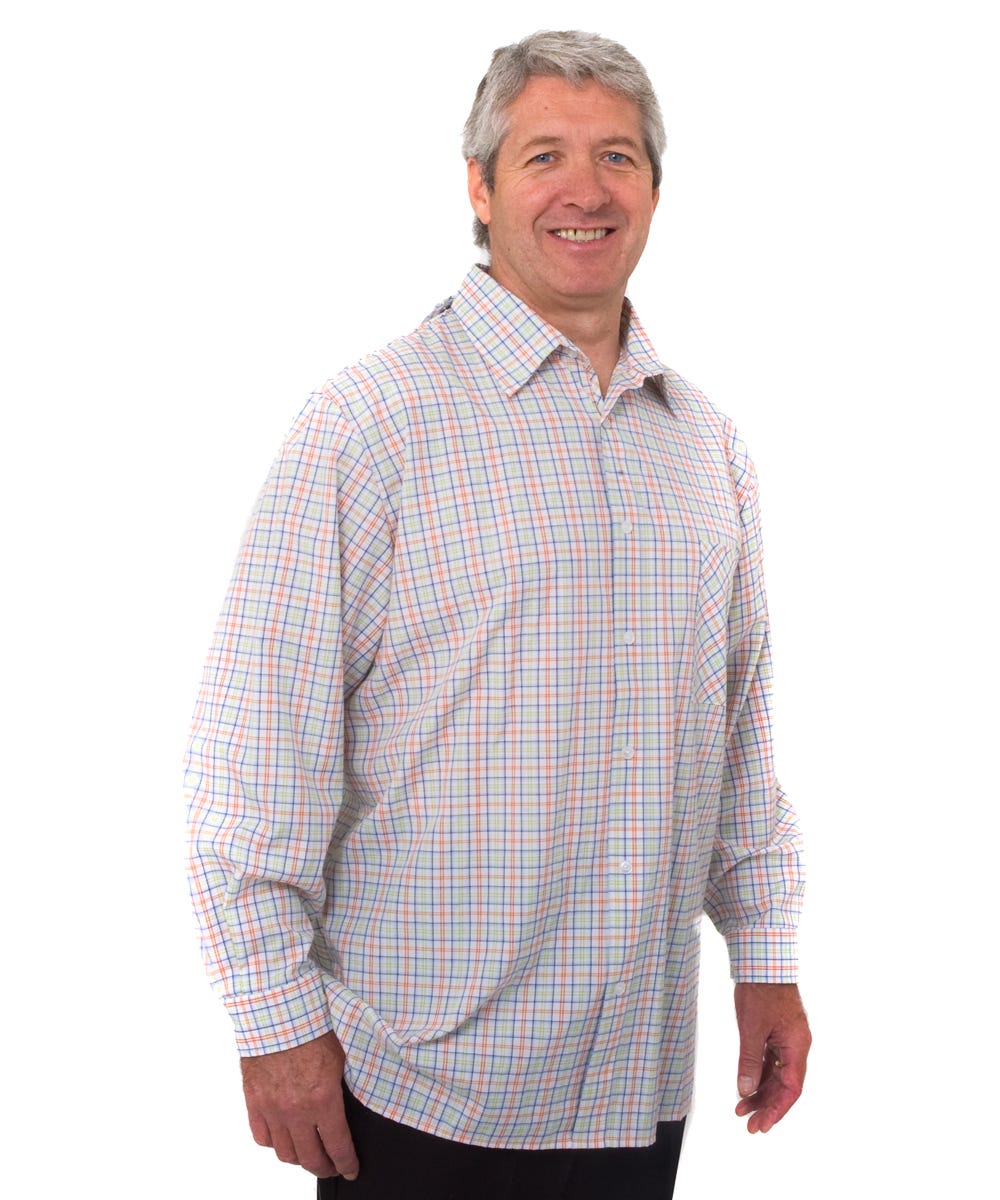 Men's Open Back Adaptive Sport Shirt - Silverts 31