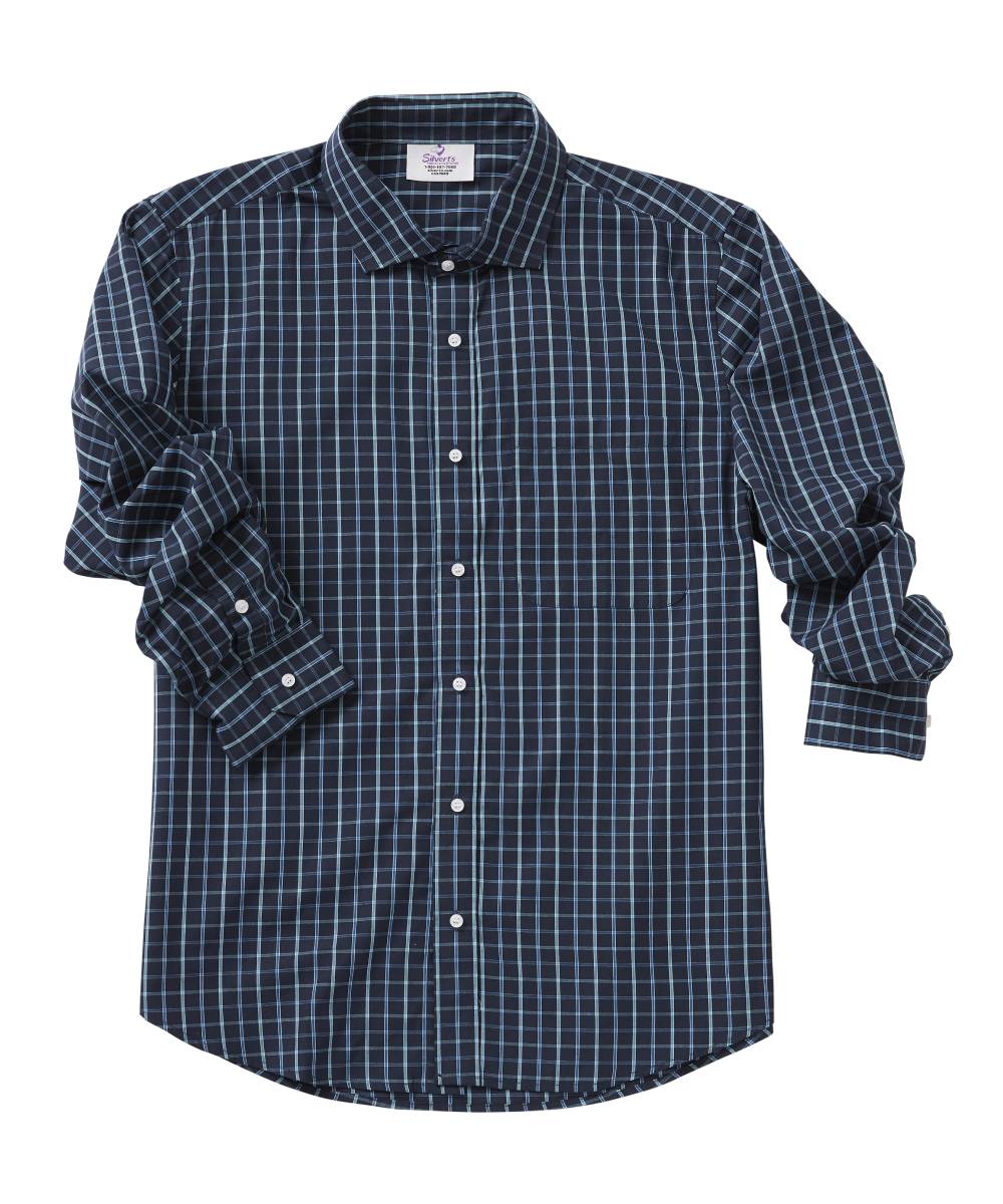 Men's Open Back Adaptive Sport Shirt - Silverts 32