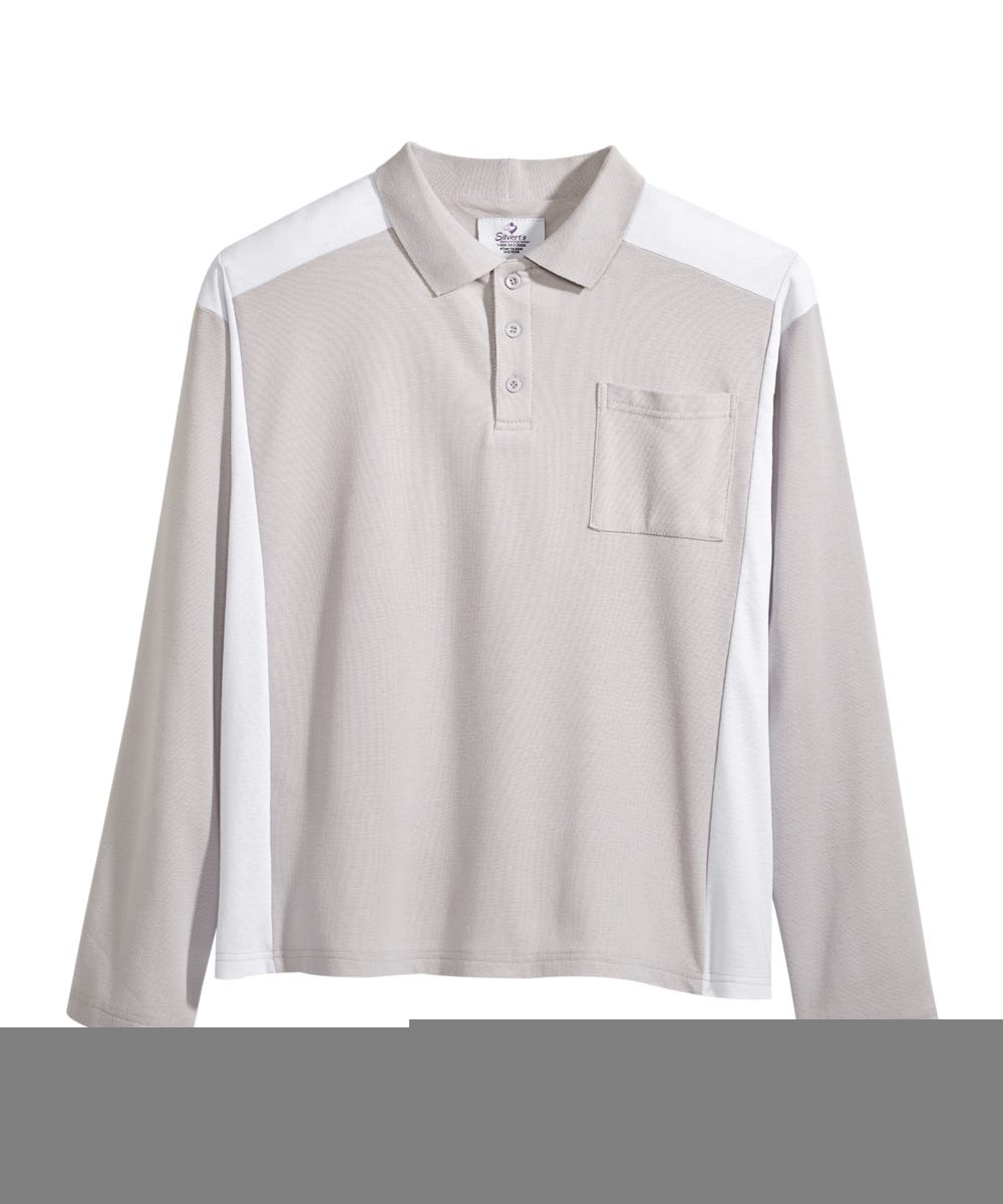 Mens Adaptive Polo Shirt Top - Adaptive Golf Shirt - Silverts 13