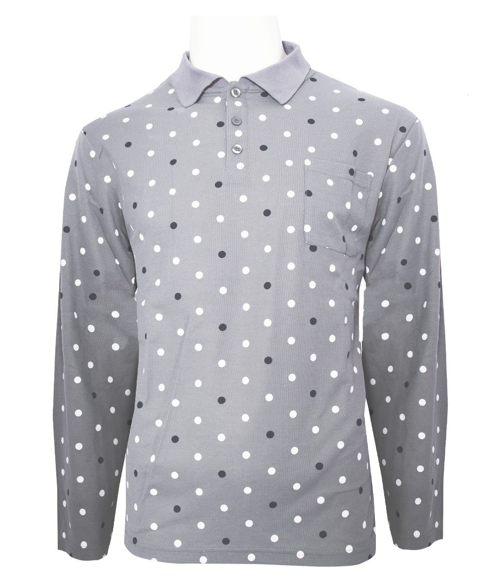 Mens Adaptive Polo Shirt Top - Adaptive Golf Shirt - Silverts 7