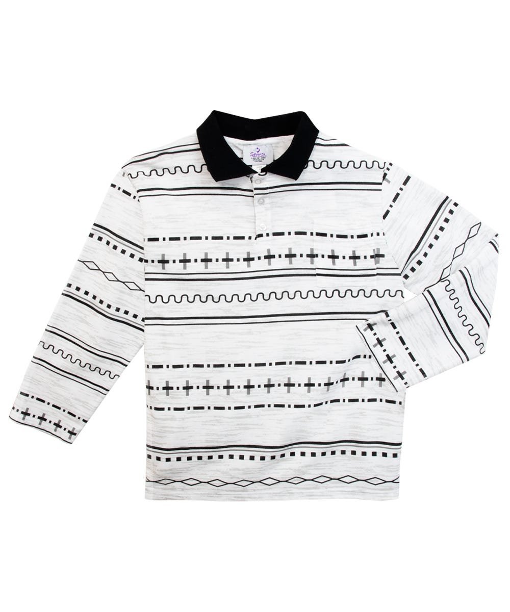 Mens Adaptive Polo Shirt Top - Adaptive Golf Shirt - Silverts 6