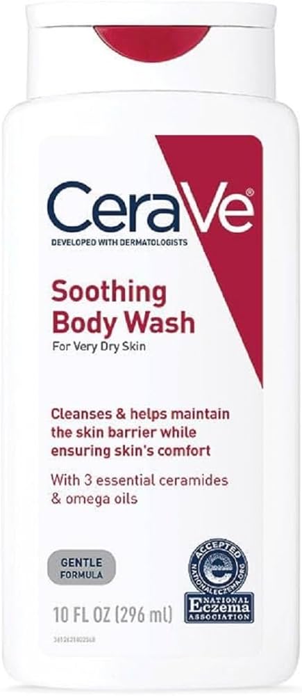 CeraVe Eczema Soothing Body Wash (10 fl oz) - Silverts 1