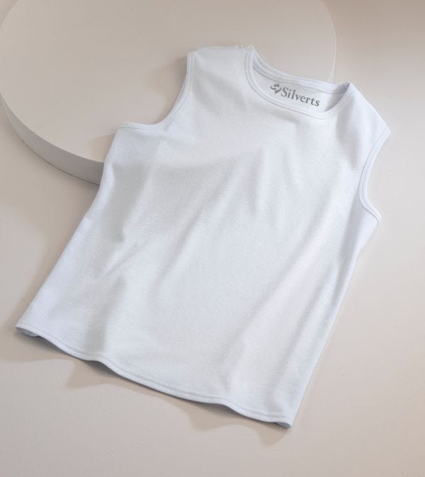 3 Pack - Men's Adaptive Sleeveless Undershirt - Clearance - Silverts 9