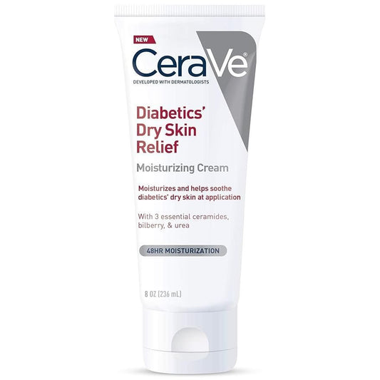 CeraVe Diabetics Dry Skin Relief Moisturizing Cream 8 Oz - Silverts 1