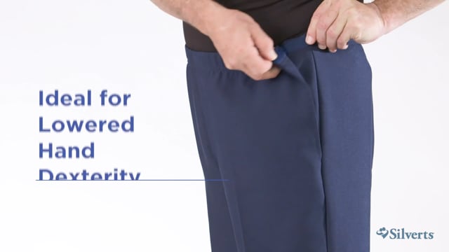 Men's Easy Access Open Side Pant - Silverts 4