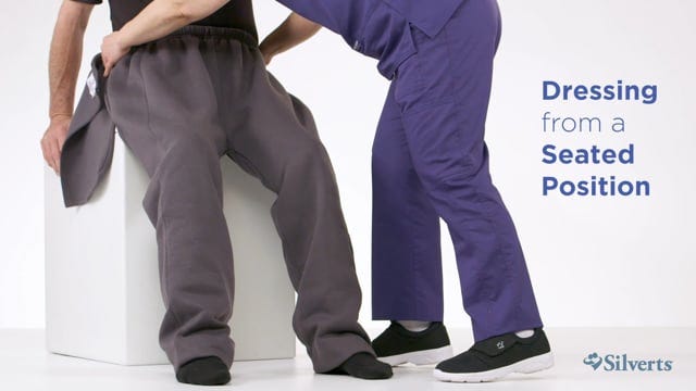 Wheelchair Gabardine Pants for Men - Clearance - Silverts 6