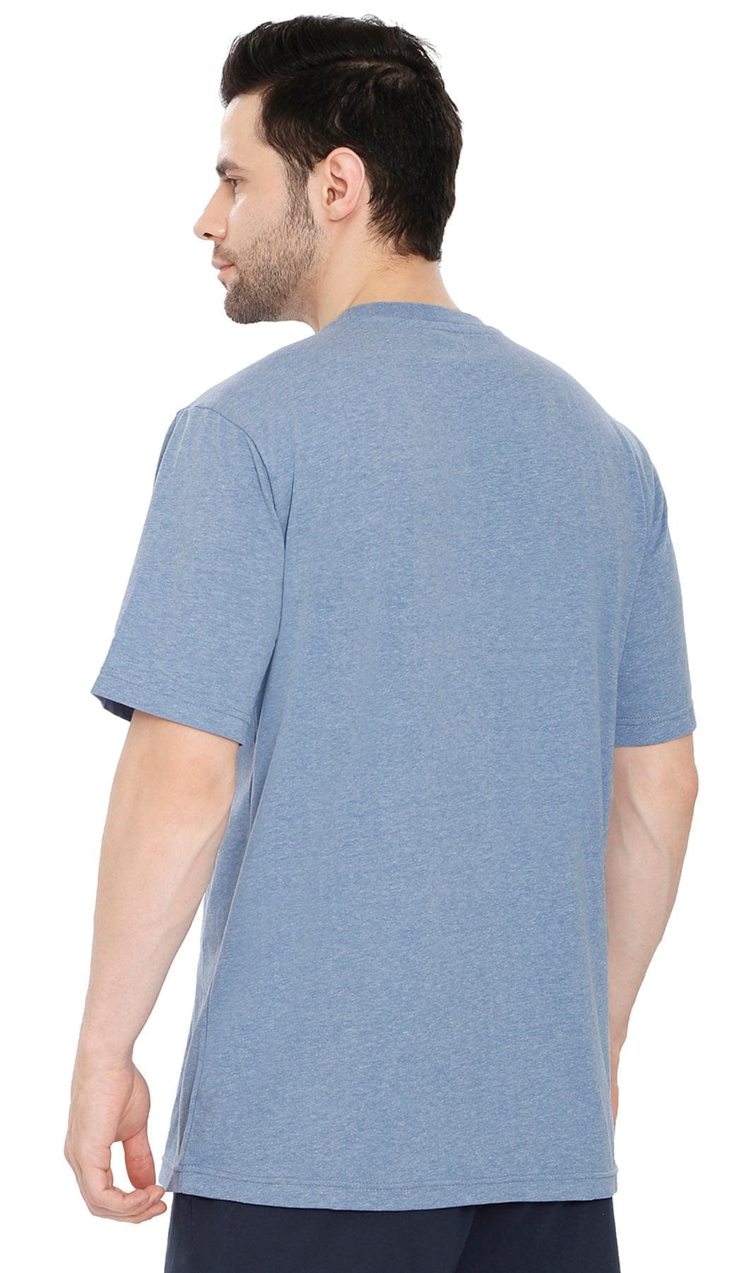 Men's Heavyweight Short Sleeve Crew Neck with Pocket T-Shirt - Silverts 9