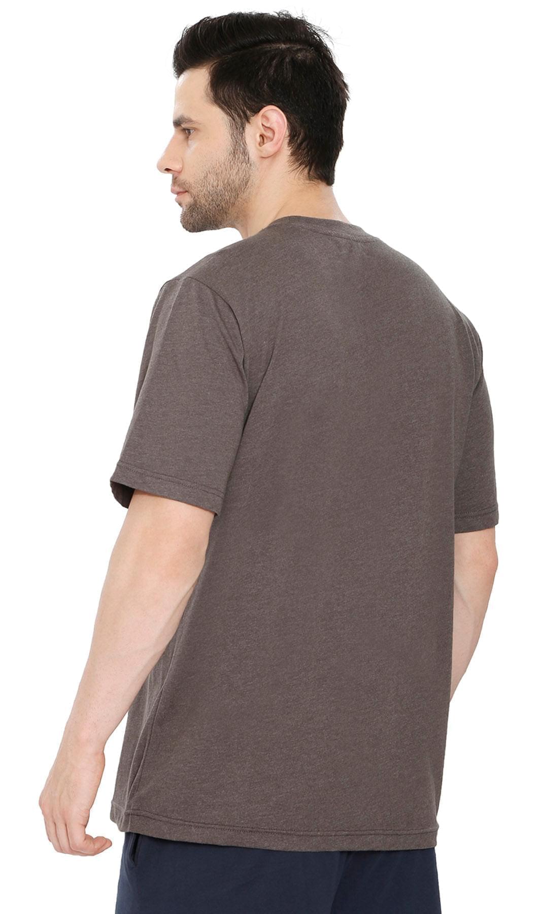 Men's Heavyweight Short Sleeve Crew Neck with Pocket T-Shirt - Silverts 17