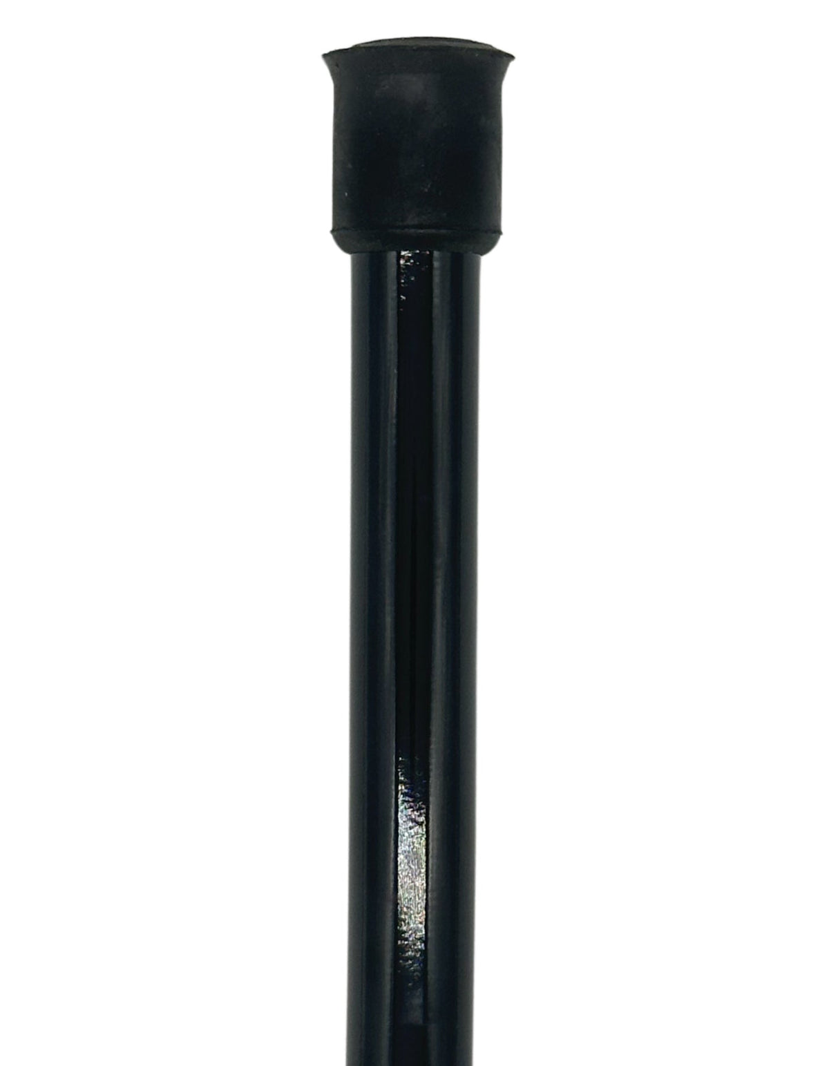 Classy Cane with Black Derby Handle in Italian Leather - Silverts 3