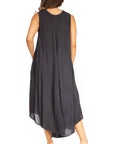 Sakkas Starlight Fourth Women's Tie Dye Caftan Tank Dress/Cover Up  Beach Kaftan