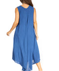 Sakkas Starlight Fourth Women's Tie Dye Caftan Tank Dress/Cover Up  Beach Kaftan