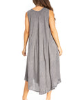 Sakkas Starlight Fourth Women's Tie Dye Caftan Tank Dress/Cover Up  Beach Kaftan
