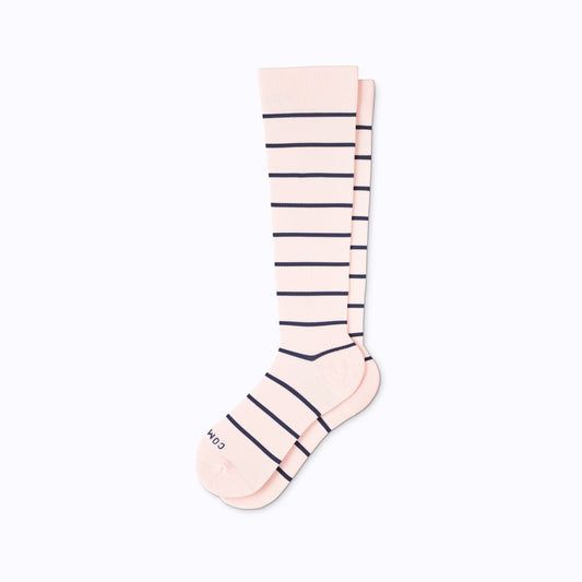 Knee-High Compression Socks - Stripes - Silverts 1