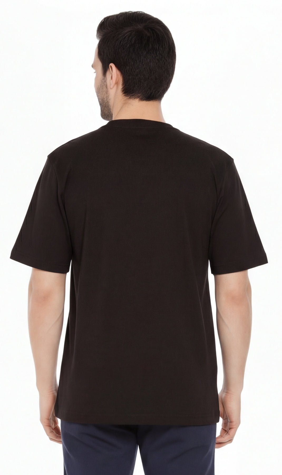 Men's Heavyweight Short Sleeve Crew Neck with Pocket T-Shirt - Silverts 26
