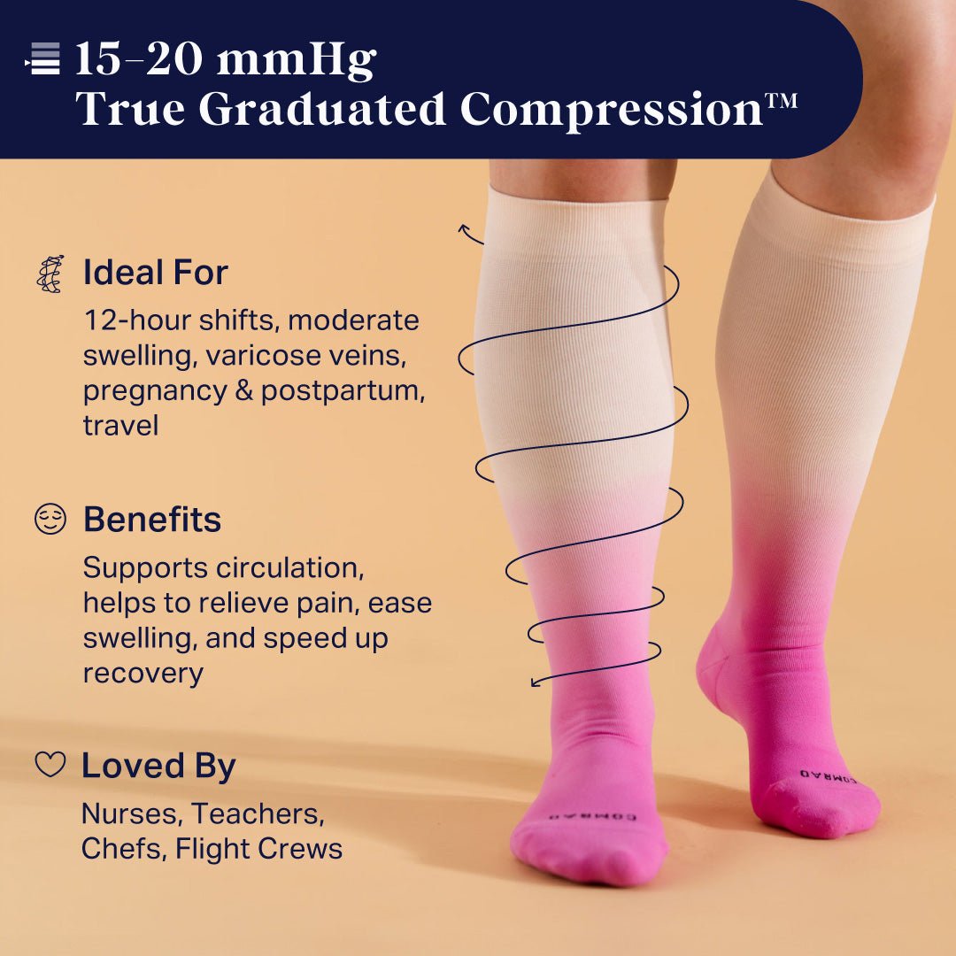 Knee-High Compression Socks - Solid - Silverts 5