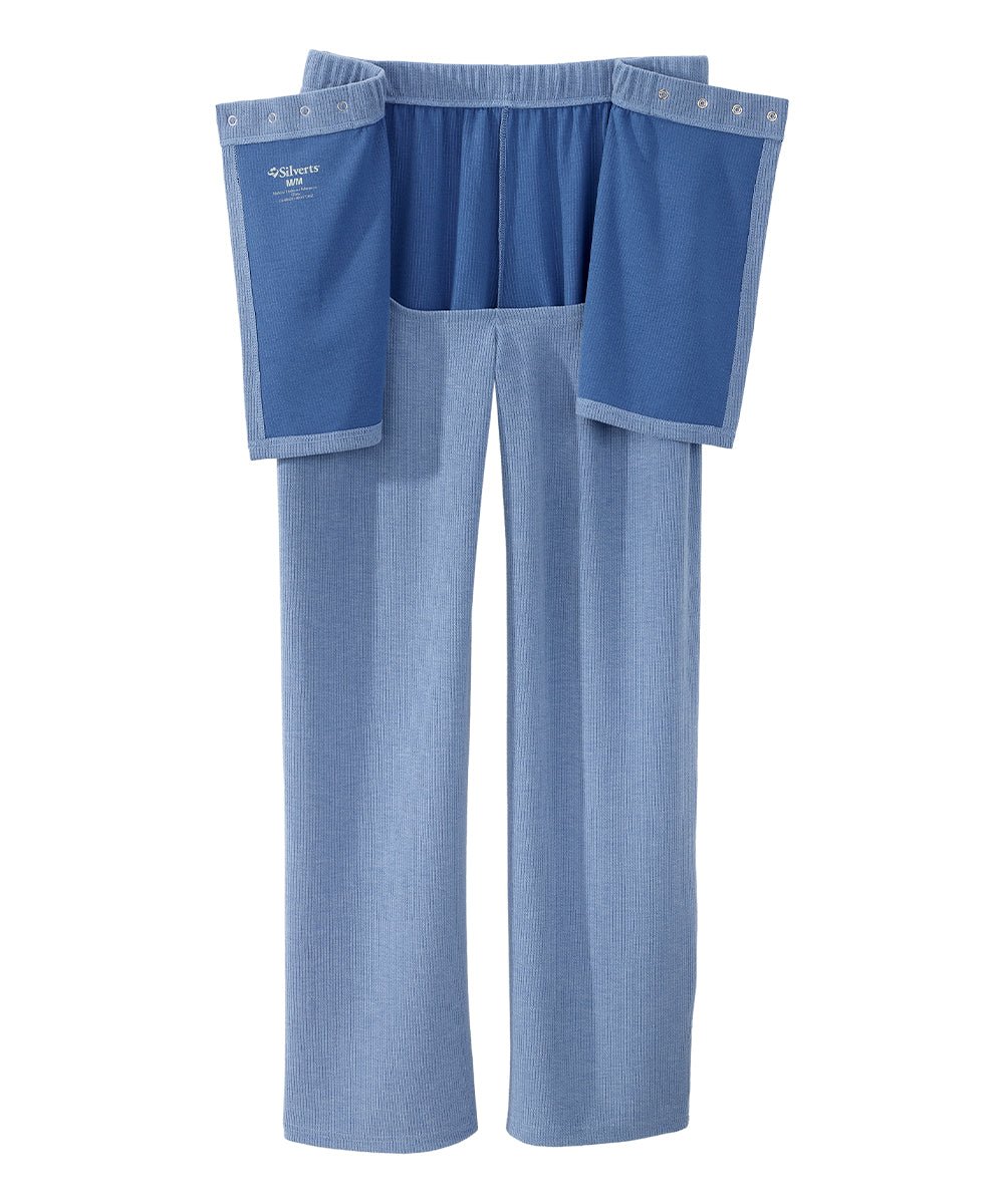 Women's Open Back Soft Ribbed Pants - Silverts 9