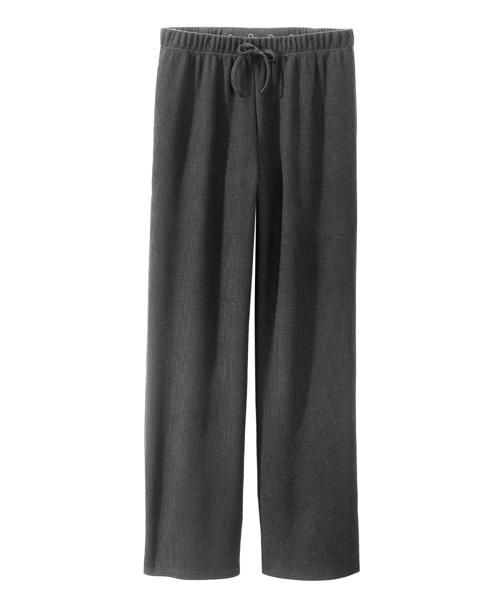 Women's Open Back Soft Ribbed Pants - Silverts 2