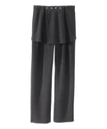 Women's Open Back Soft Ribbed Pants - Silverts 5