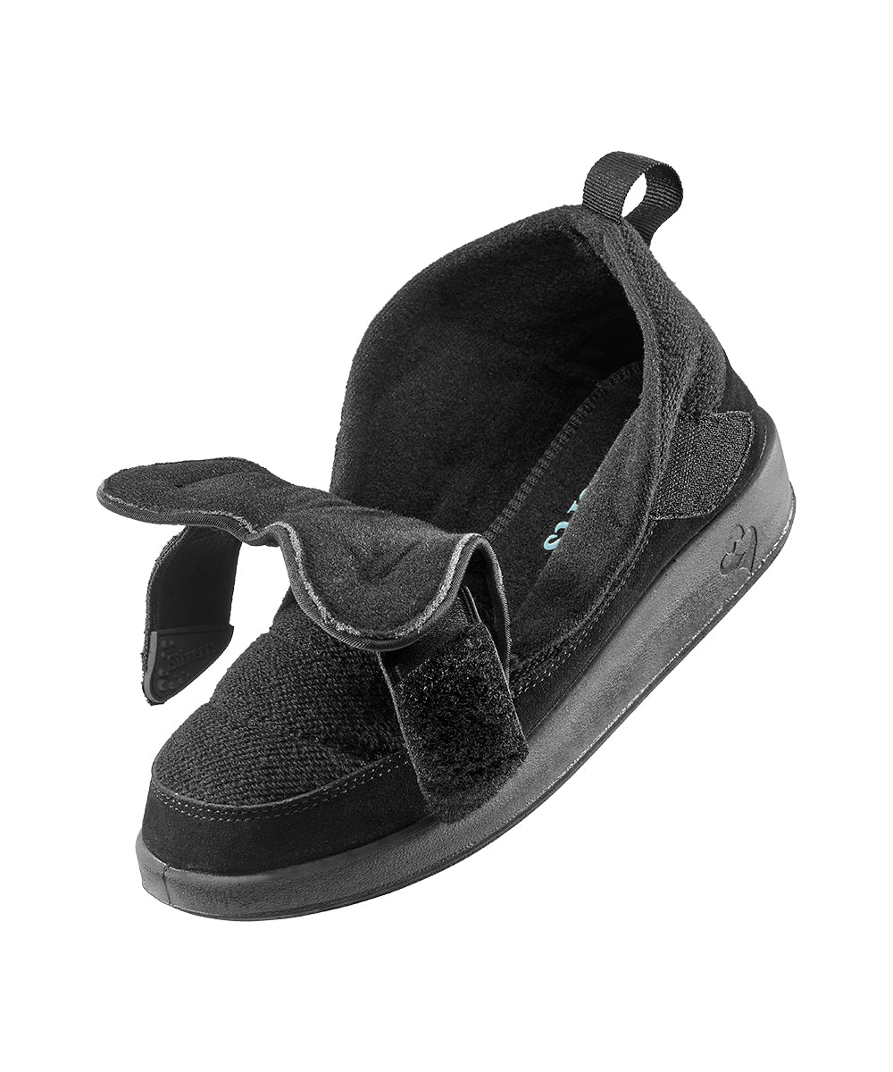Unisex Extra-Wide Adjustable SoftStep Booties - Silverts 2