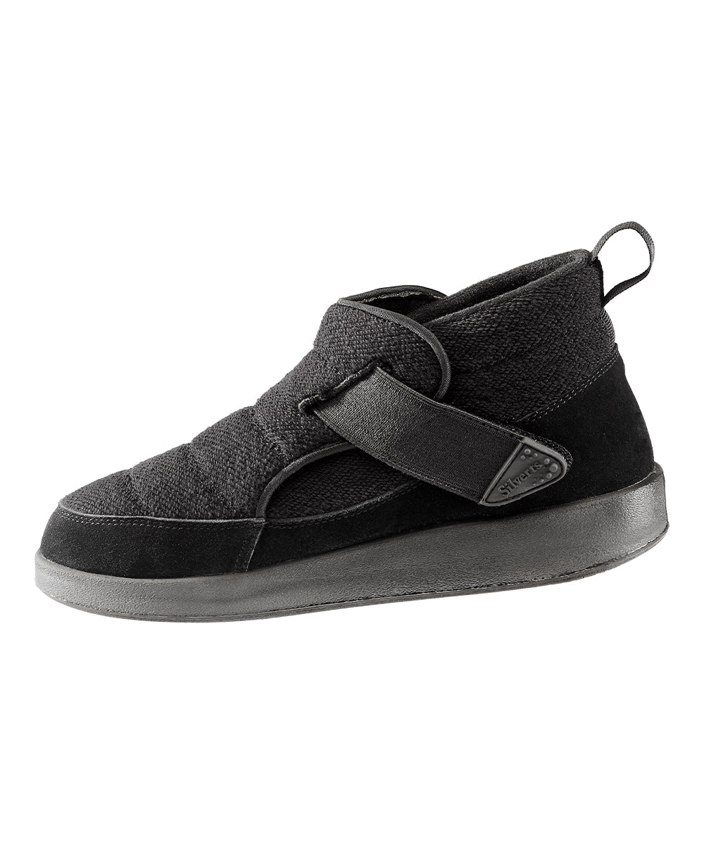 Unisex Extra-Wide Adjustable SoftStep Booties - Silverts 4