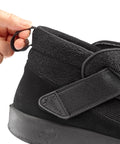 Unisex Extra-Wide Adjustable SoftStep Booties - Silverts 5