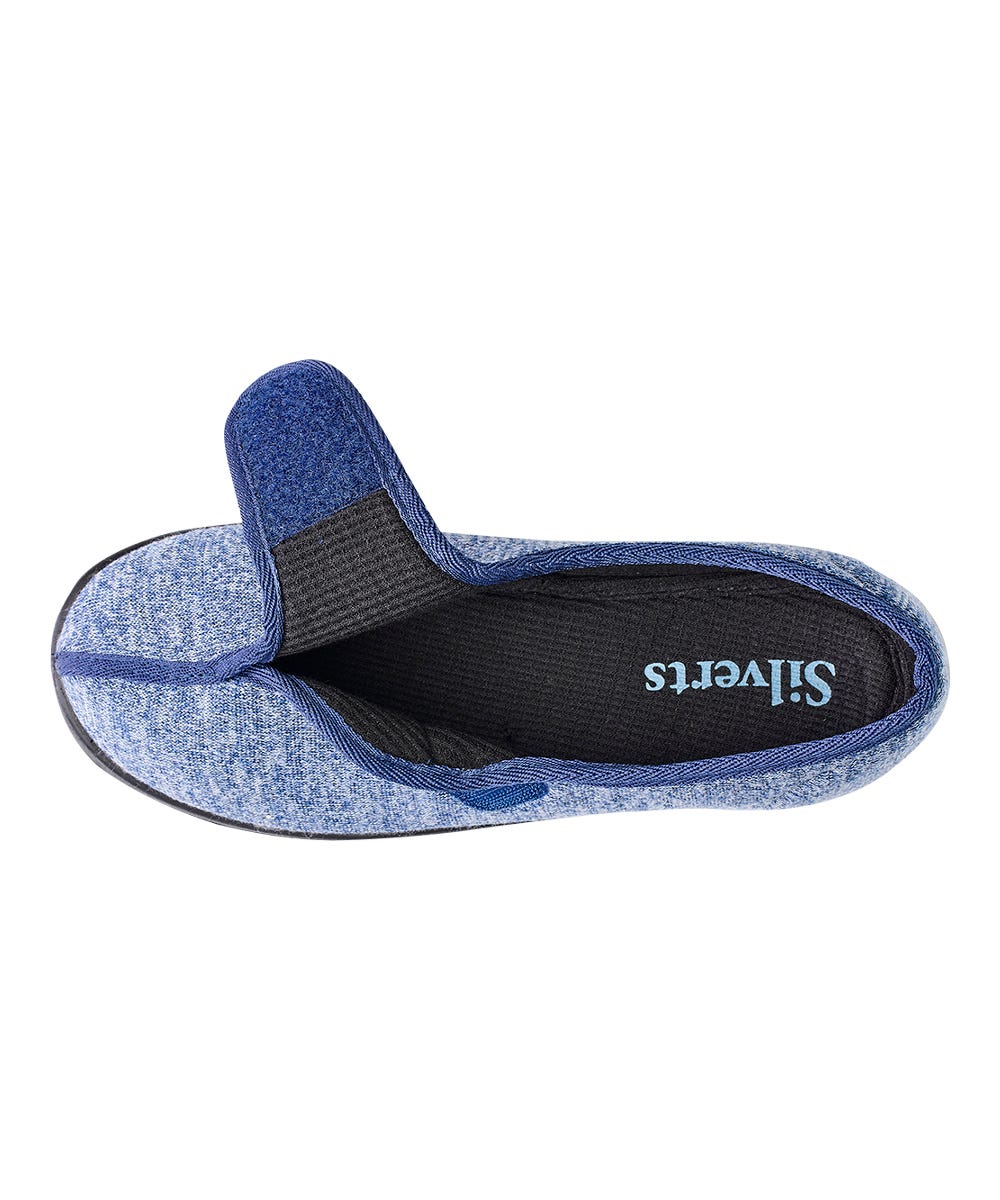 Women’s Soft Slippers with Easy Closures – Adjustable Fit (Regular to Extra Wide) - Silverts 16