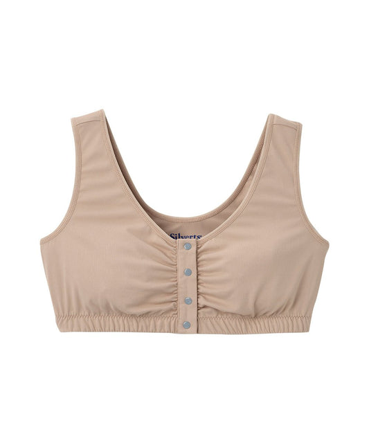 Women's Adaptive Front Snap Closure Bra - Silverts 1