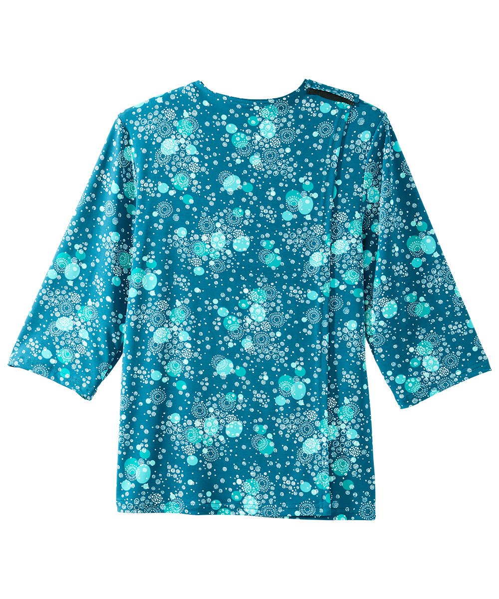 Women's Open Back Shirred Top - Silverts 22