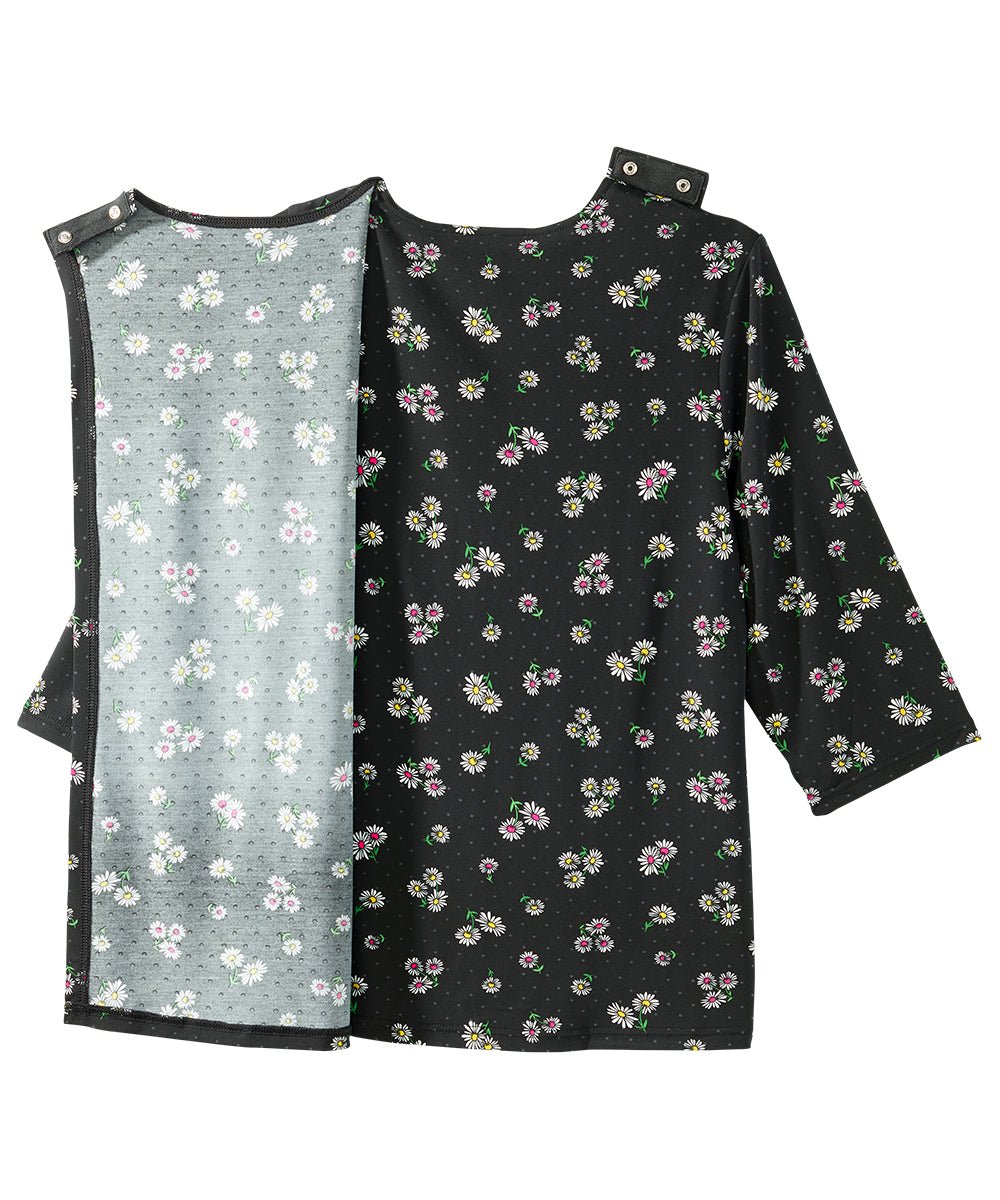 Women's Open Back Shirred Top - Silverts 25