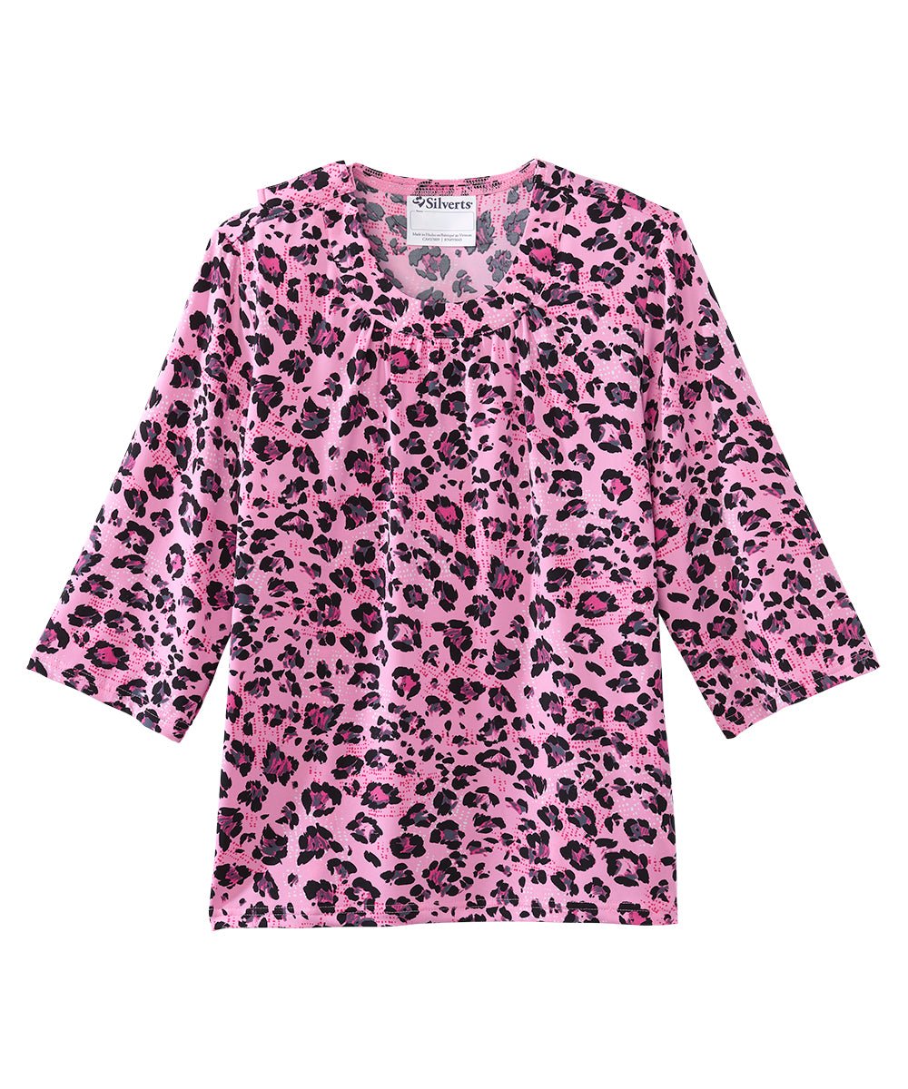 Women's Open Back Shirred Top - Silverts 35