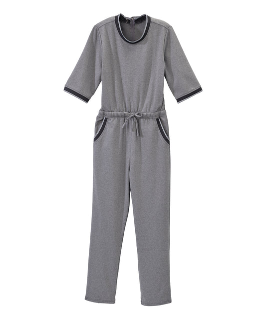 Women's Stay Dressed Jumpsuit with Full Back Zip - Silverts 1