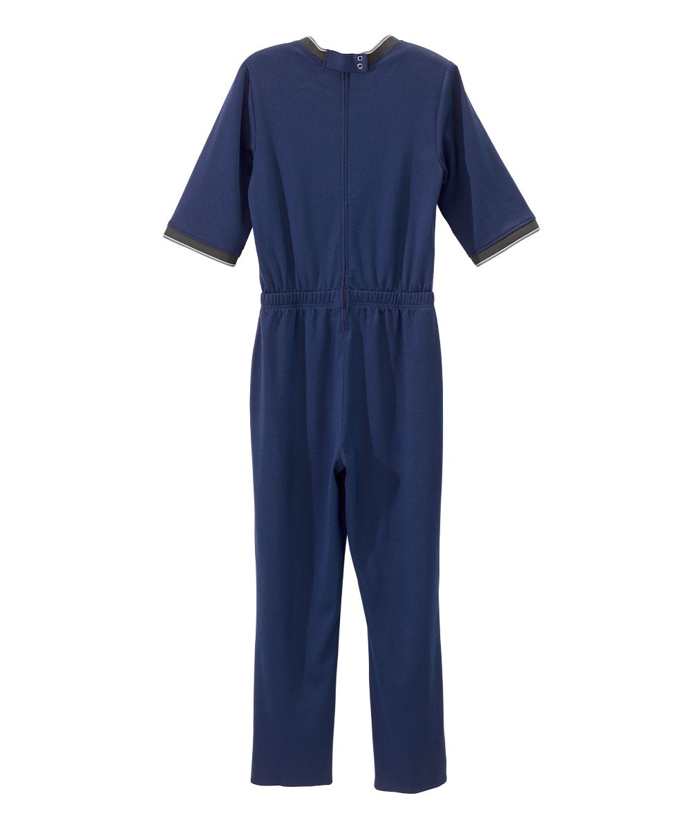 Women's Stay Dressed Jumpsuit with Full Back Zip - Silverts 8